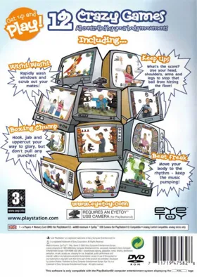 EyeToy - Play box cover back